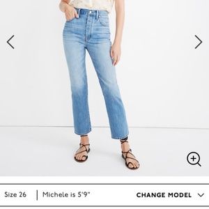 Madewell Rigid Demi-boot Jeans